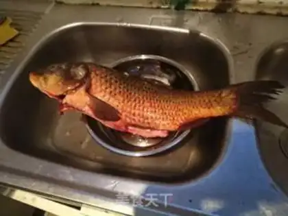 Make Fish and sheep sour pan step 0