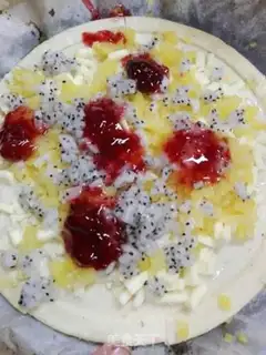 Make Fruit pizza step 3