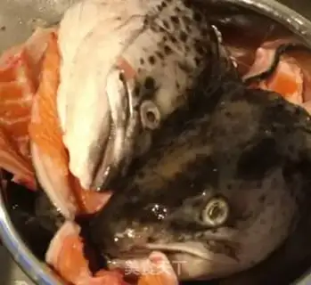Make Fish and sheep sour pan step 1