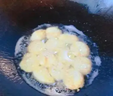Make Sakura tofu step 1