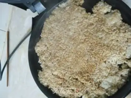 Make The rice pan step 5