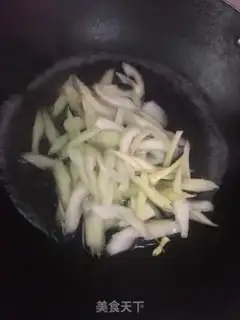 Make Celery and ham sausage step 2