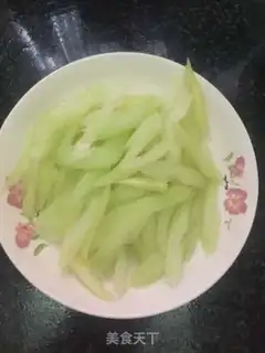 Make Celery and ham sausage step 3