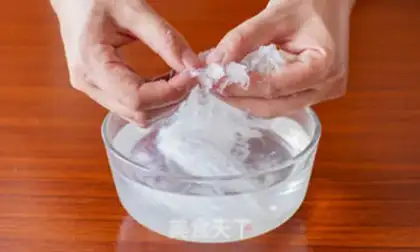 Make Rose swallow nest step 1