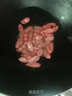 Make Celery and ham sausage step 4