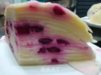 Make Flamingo lard cake step 1