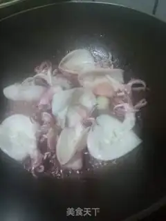 Make Fried squid step 1