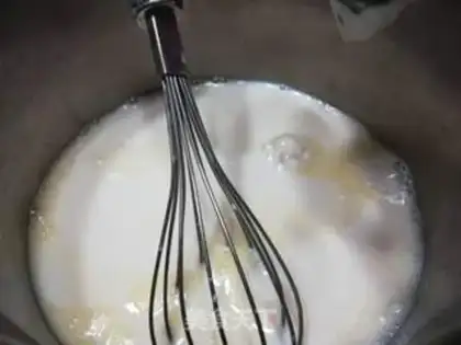 Make Flamingo lard cake step 4