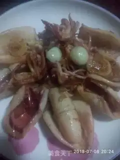 Make Fried squid step 3