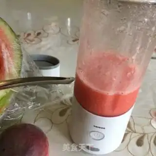 Make Peach juice step 4