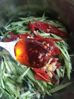 Make Gold pins and mushrooms and cucumbers step 7