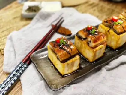 Make Fried eel tofu step 0