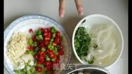 Make Spicy bouquets step 1