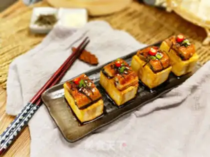 Make Fried eel tofu step 6