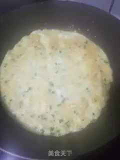 Make Squid omelet step 3