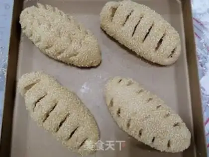 Make Red sugar tacos step 8