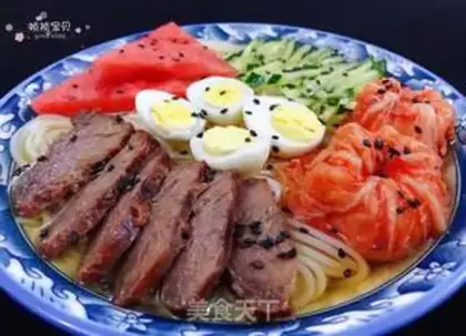 Make Luxury and cold noodles step 12