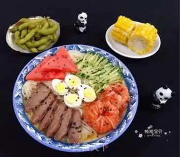 Make Luxury and cold noodles step 15