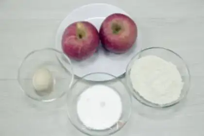 Make Apple donuts step 0