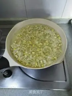 Make The broccoli sprouts step 4