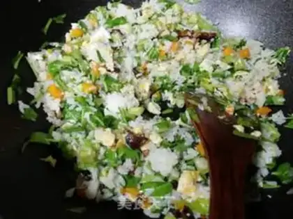 Make Scrambled rice step 4