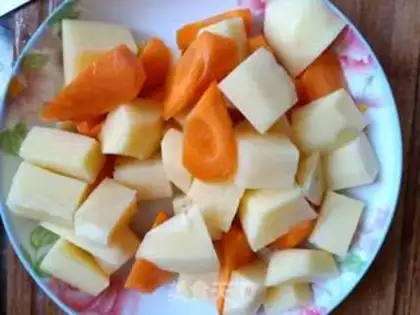 Make Curry potato chicken step 8