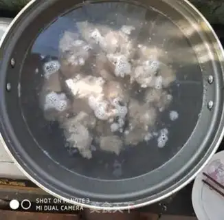 Make Bean cucumber roll step 0