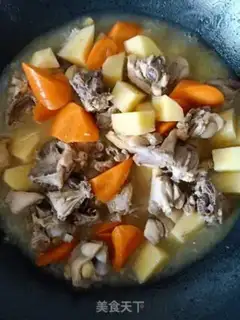 Make Curry potato chicken step 10