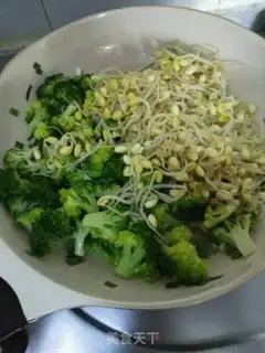 Make The broccoli sprouts step 9