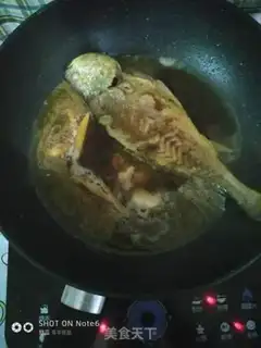 Make Red-burned yellow fish step 3