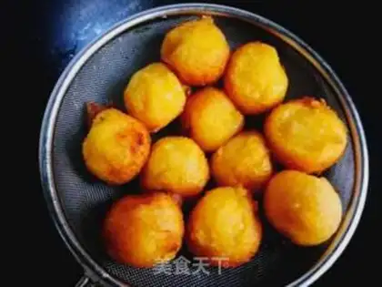 Make Potato rice ball step 8
