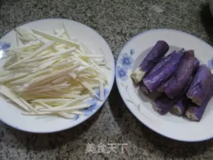 Make A white eggplant step 0