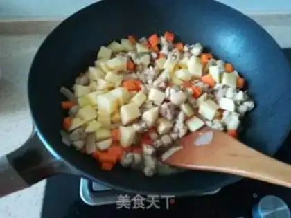 Make Curry chicken step 4