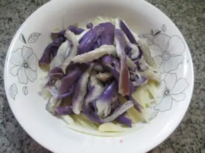 Make A white eggplant step 3