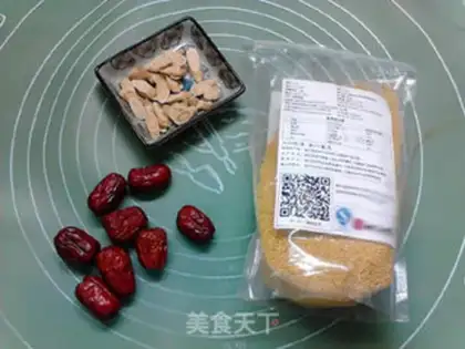 Make A little rice porridge step 0