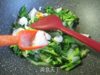 Make Pork egg and cabbage step 5