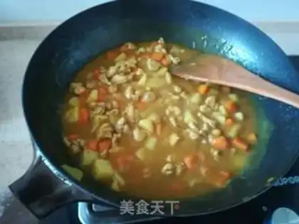 Make Curry chicken step 7