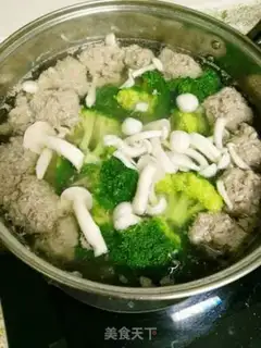 Make Fresh cowball soup step 3