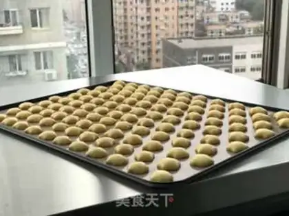 Make Little star yolk cookies step 9