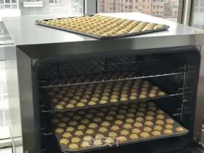 Make Little star yolk cookies step 10
