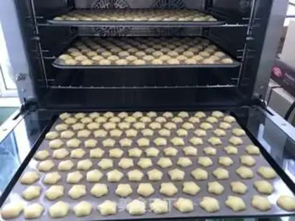 Make Little star yolk cookies step 11