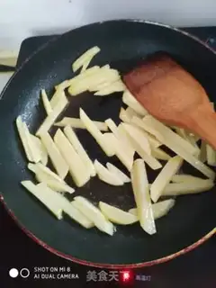 Make Lunch celery potatoes step 2