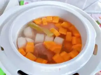 Make Carrot Mountain phalanche soup step 7