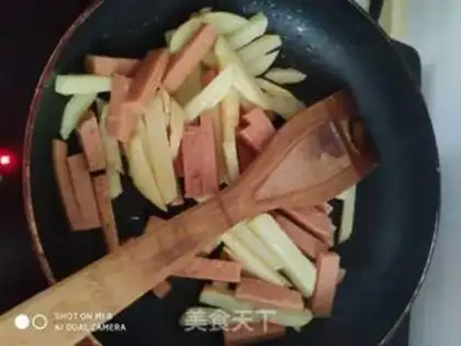 Make Lunch celery potatoes step 3