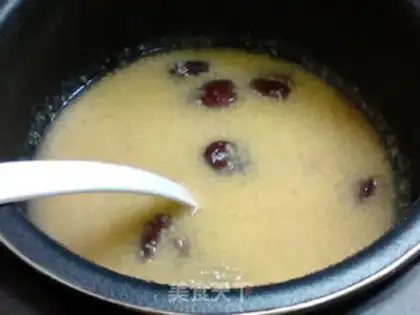 Make A little rice porridge step 9