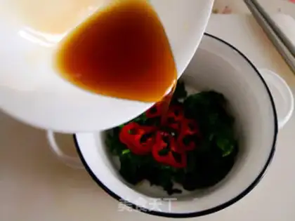 Make Celery leaves with pepper step 7