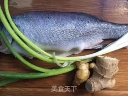 Make Steam sea bass step 0