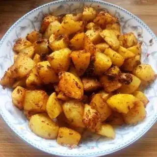 Make Barbecue potatoes step 3