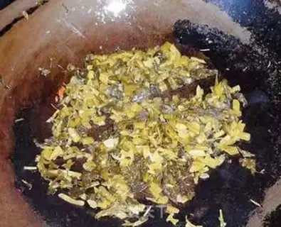 Make Snow pickle porridge step 1