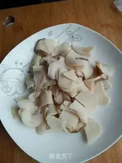 Make The bacon fried the garlic abalone step 3